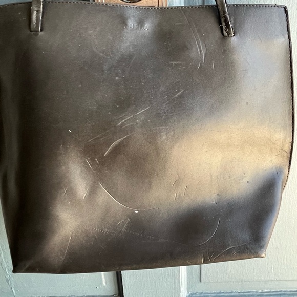 Furla Black Leather Tote - REHAB PIECE - Picture 3 of 6